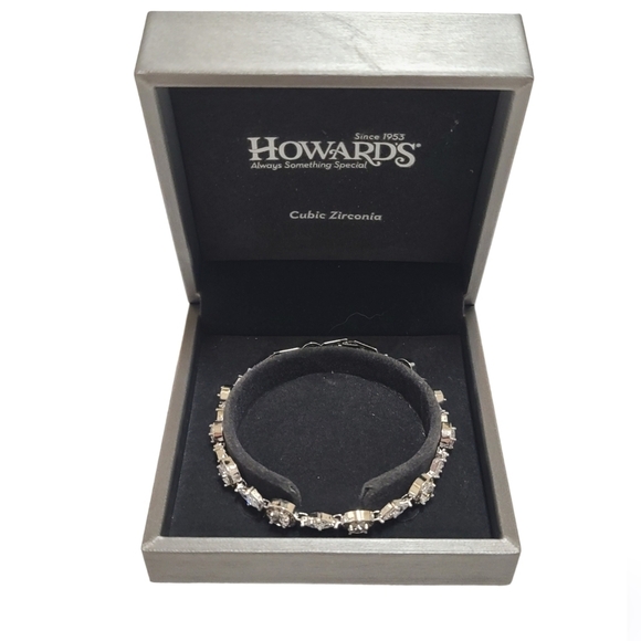 Howard's Jewelry - Howard's cubic zirconia special occasion bracelet
